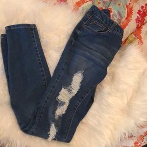 FashionNova ripped jeans